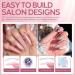 Modelones Poly Gel Kit - 6 Nude Colors Extension Nail Art Set for DIY Manicure - Buy Online on SooperMarket.com