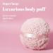Ultra Soft 4'' Body Powder Puff - Washable Large Velour Applicator for Loose Mineral Powder | Reusable Velvet Dust Puff for Face & Body - Buy Online on SooperMarket.com
