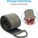 50 Loofah Back Scrubber - Extra Long Natural Flax Exfoliating Shower Tool for Deep Cleansing | Men & Women | Includes Wall Hook - Buy Online on SooperMarket.com