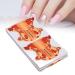 Eco-Friendly 100pcs Nail Extension Forms - Orange | For Nail Artists, Salons & Home Use - Buy Online on SooperMarket.com