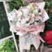 LEMEOSO 20 Sheets Flower Wrapping Paper with Ribbon | Waterproof Floral Bouquet Supplies for Wedding, Birthday & DIY Crafts | 22.8x22.8 Inch (Pink) - Buy Online on SooperMarket.com