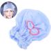 MAGICLULU 2pcs Elastic Shower Hair Ties Towel Shower Cap for Women Hair Drying Cap Shower Cap Hair Ties for Women Hair Bathing Cap Shower Cap for Hair Towel Take a Bath Child Dark Bluex2pcs mediumx2pcs - Buy Online on SooperMarket.com