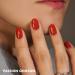 Moyou London Semi Cured Gel Nail Wraps - 20 Pcs Salon-Quality Manicure Set with Nail File & Cuticle Stick - Queen of Hearts - Buy Online on SooperMarket.com