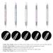 5 Pcs Dual Tipped Silicone Nail Art Sculpture Pens for Home Salon - Buy Online on SooperMarket.com