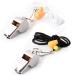 Voted No.1 Whistles Premium Metal Whistle Pack of 2 with Adjustable & Removable Lanyard. Ideal for Survival, Teacher, Football/Basketball/Soccer Coach, Sports, Safety, Emergency or Protection!