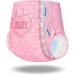 LittleForBig Adult Printed Diaper 2 Pack - Blushing Baby Print (XL 121-142 CM), Pink - Buy Online on SooperMarket.com