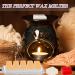 Buy 100 Transparent Wax Melting Forms | Candle Glasses with 5 Hollows for Homemade Candles - Visiblurry - Buy Online on SooperMarket.com