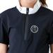 TrustBreech Kids' Short Sleeve Equestrian Sun Shirt - Made in USA, Moisture-Wicking, Ice Fil Lite, Navy - Buy Online on SooperMarket.com
