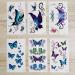 Butterfly Temporary Tattoos for women sexy 6 Pcs by Yesallwas Waterproof long lasting Fake Tattoos Stickers for Arms Shoulders sexy body tattoos 6cmx10.5cm/2.36x4.13 inches (LxW) (A) - Buy Online on SooperMarket.com