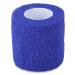 Tattoo Self Adhesive Elastic 5CM Wide Sports Tennis Elbow Bandage Nail Tapes Finger Protection Wrap Blue.