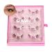 Glamnetic Lash Extensions | Slay | Professional At Home False Eyelash Extensions| Salon-Quality High Volume Faux Mink Lashes | 4 Sets of Lash Clusters