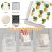 Swedish Dish Cloth 6 Pack Swedish Dishcloths with 4 Clips Absorbent Sponge Cleaning Reusable Biodegradable Paper Towels (6 Pack Fruit) - Buy Online on SooperMarket.com