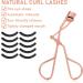 WLLHYF Eyelash Curler Kit with 10 Silicone Refill Pads and Mascara Brush - Universal Lash Curler Makeup Tool for Women - Buy Online on SooperMarket.com