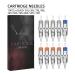 ATOMUS 100pcs Mixed Tattoo Cartridge Needles - Assorted Disposable 3RL 5RL 7RL 9RL 3RS 5RS 7RS 9RS 5M1 7M1 - Buy Online on SooperMarket.com