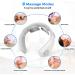 Intelligent Heat Neck Massager for Pain Relief | 6 Modes, 15 Levels | Cordless Deep Tissue Trigger Point Massager | Ideal for Office, Home, Travel | Great Gift for Women, Men, Mom, Dad - Buy Online on SooperMarket.com
