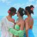 4 Pieces Hawaii Hair Clip Flowers - Beach Hair Accessories for Girls & Women | Perfect for Parties & Vacations - Buy Online on SooperMarket.com