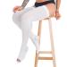 invera Anti-Embolism Compression Stockings Thigh High Unisex Ted Tube Socks 15-20mmHg Moderate Level XL
