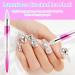 TIESOME Rhinestone Picker Dotting Tool Dotting Wax Pen Nail Rhinestone Picker Dotting Tool With 1 Extra Wax Tip Gem Picker Tool Rhinestone Pickup Applicator Tool For DIY Nail Art Crystals Diamonds - Buy Online on SooperMarket.com