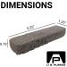 Pumie Heavy Duty Pumice Scouring Stick - 5.25x1.25x0.75 - Pack of 1 - Buy Online on SooperMarket.com