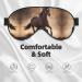 Running Horses Print Ultra-Soft Light-Blocking Eye Mask for Optimal Comfort and Restful Sleep - Buy Online on SooperMarket.com