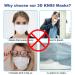 KN95 Face Masks 50 Pack - 10 Colors, Disposable 5-Layer Breathable Dust Mask for Men Women with Elastic Earloop & Nose Bridge Clip - 95% Filter Efficiency - Buy Online on SooperMarket.com
