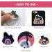 Soothing Sticker Set | 16 Reusable Fidget Strips with Gravel Texture & Rainbow Cat Design - Perfect for Stress Relief & Adult Relaxation - Buy Online on SooperMarket.com