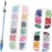 POPETPOP 1 Set flatback colorful rhinestones blue rhinestones nail gems for acrylic nails rhinestones for nails rhinestone picker dotting pen nail rhinestone kit round nail Multifunction 16x1cm Blue - Buy Online on SooperMarket.com