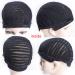 Refined Braided Wig Caps - Crochet Cornrows Cap for Easy Wig Making | Glueless Hair Net Liner - Buy Online on SooperMarket.com