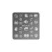 99nails Stamping Plate Square - Star Sign | Perfect for Nail Art & DIY Designs - Buy Online on SooperMarket.com