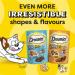 DREAMIES Shakeups Rockin Roost Cat Treats 8 x 55g - Irresistible Cat Snacks for Playful Pets - Buy Online on SooperMarket.com