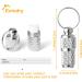 Extodry Reflective Cat Collar Set - 8 Pieces with Name Address Tags & Safety Lock | Adjustable Kitten Collars (6-9) | Personalized Pet Accessories (15-23cm) - International Shipping Available - Buy Online on SooperMarket.com