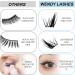 Mix Length Cluster Lashes 0.07mm D Curl | Soft & Wispy DIY Lash Extensions | HuXi Lashes-ZW28C - Buy Online on SooperMarket.com