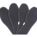 EXCEART 2 Pairs Bamboo Charcoal Odor Control Shoe Insoles - Size 40 Black 24x5cm - Buy Online on SooperMarket.com