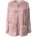 AMhomely Women's Plus Size Double Fleece Hooded Jumper - Pink 3XL - Buy Online on SooperMarket.com