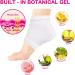 XAENA 3P Moisturizing Gel Heel Socks | Cracked Heel Repair Socks for Women | Toeless Gel Socks (White) - Shop Now! - Buy Online on SooperMarket.com