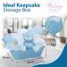 Baby Box Shop New Born Baby Boy Gifts Set - Blue | New Baby Essentials & Hampers - Buy Online on SooperMarket.com