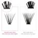 240 30d+40d Wispy Cluster Lash Clusters 0.07mm - DIY Individual Lash Extensions - Reusable Supplies - 14mm - Buy Online on SooperMarket.com