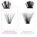 40D Individual Cluster Eyelashes for Extensions - 0.07 D Curl Mix 15-20mm - Perfect for Beginners | Artificial Eyelashes - Buy Online on SooperMarket.com