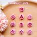 Keoker Floral Clay Earrings Cutters - 10 Shapes for Jewelry Making | Spring Clay Cutters for Earrings | Ideal for Polymer Clay Earring Lovers - Buy Online on SooperMarket.com
