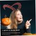 HAPINARY 1pc Devil's Horn Headband Bull Horn Headpiece Halloween Hair Accessories Women Long Horns Headpiece Devil Cosplay Hair Accessory Evil Horn Headdress Cosplay Headpiece Headbands Pu - Buy Online on SooperMarket.com