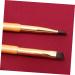 Baluue 9 Pcs Makeup Brush for Eyebrow Double Head Makeup Brush Eyebrow Brush Brow Powder Brush Golden - Buy Online on SooperMarket.com