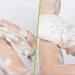 Buy Bath Gloves for Women - 2 Pack Loofah Pouf Brush by mikimini | Soft & Durable Exfoliating Scrubbers for Spa Experience - Buy Online on SooperMarket.com