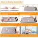 Pueikai Cat Hammock Window Perch for Large Cats | Sturdy & Space-Saving Resting Seat | Holds up to 50 lbs | Easy Assembly | Single Layer Grey - Buy Online on SooperMarket.com