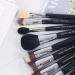 ENERGY Tapered Highlighter Brush F35 | Vegan Makeup Tool for Cheekbone Highlighting, Bronzer, Blush, Contour | Ideal for Cream, Powder, Mineral Cosmetics | Blending Contouring Face Brush - Buy Online on SooperMarket.com