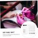 minkissy 1pc Silicone Manicure Pad Silicone Pad White Printing - Buy Online on SooperMarket.com