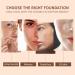 Nmbol CC Cream Mushroom Head Air Cushion Liquid Foundation Concealer Cover Make Up Concealer for Face and Neck Long-Lasting Even Skin Colour Make-Up Foundation Natural - Buy Online on SooperMarket.com