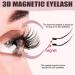 2 Pairs Reusable Magnetic Eyelashes Wispy Sandwich Magnetic Eyelashes without Eyeliner Magnetic Eyelashes Natural Look Magnetic Lashes Kit with Applicator Magnetic Cat Eye Lashes for Beginners - Buy Online on SooperMarket.com
