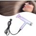 Folding Hair Dryer 1200W with Overheat Negative Ion Hair Care Fast Drying Gradient Color Healthier for Travel Salon Barber Shop - Buy Online on SooperMarket.com