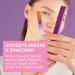 Premium Czech Glass Nail File with Case - Bona Fide Beauty Precision Manicure Tool - Smooth Surface Gold Violet Design - Buy Online on SooperMarket.com