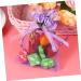 STOBAZA Candy Pouches 12pcs s Candy Bags Clear Bags for Clear Goodie Bags Drawstring Bag Bag Bow Tie - Buy Online on SooperMarket.com